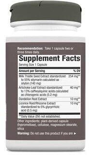 Foto 4 | Suplemento Nature's Way Super Milk Thistle 120 Cápsulas - Venta Internacional.