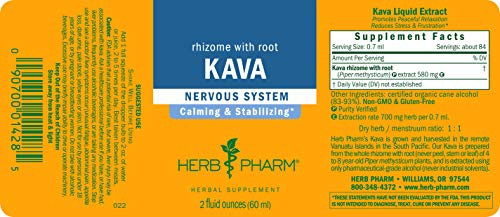 Foto 3 pulgar | Extracto Líquido De Raíz De Kava Herb Pharm, 60 Ml, Reduce El Estrés - Venta Internacional.