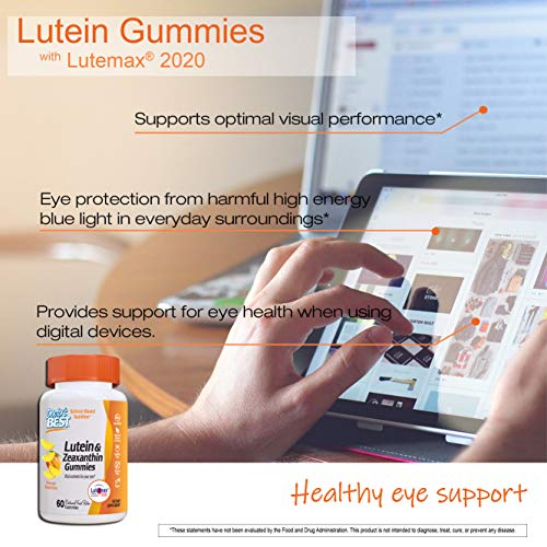 Foto 5 | Gomitas De Luteína Supplement Doctor's Best Con Lutemax 2020, 60 Unidades - Venta Internacional.