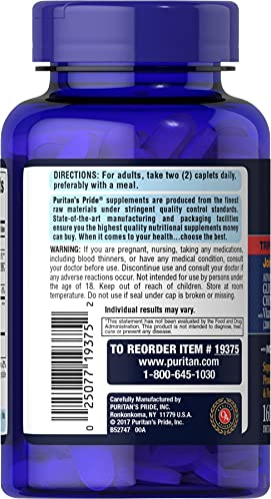 Foto 5 pulgar | Suplemento Puritan's Pride Triple Strength De Glucosamina Chond - Venta Internacional.