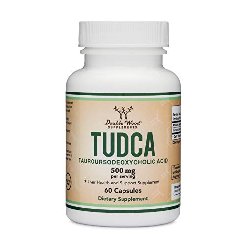 Foto 2 pulgar | Suplemento De Apoyo Hepático Double Wood Tudca 500 Mg 60 Cápsulas - Venta Internacional.