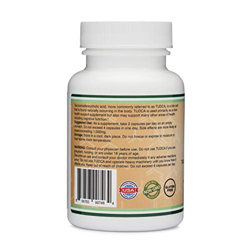 Foto 4 pulgar | Suplemento De Apoyo Hepático Double Wood Tudca 500 Mg 60 Cápsulas - Venta Internacional.