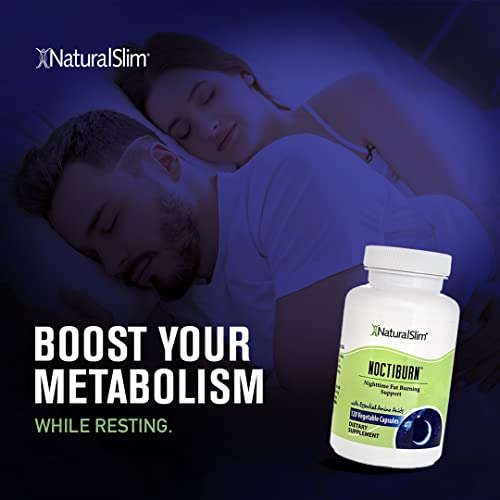 Foto 3 pulgar | Suplemento Natural Slim Noctiburn Nighttime Weight 120 Cápsulas - Venta Internacional.