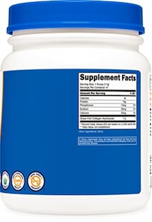 Foto 3 | Colágeno En Polvo Nutricost, Alimentado Con Pasto, 454 G (1 Libra), Sin Sabor - Venta Internacional.