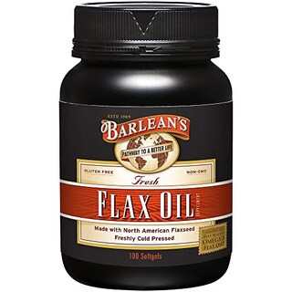Foto 4 | Suplemento En Cápsulas Blandas De Aceite De Lino Barlean's 100 Cápsulas Blandas - Venta Internacional.