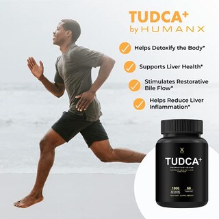 Foto 3 | Suplemento Humanx Tudca+ 1000 Mg De Ácido Tauroursodesoxicólico - Venta Internacional.
