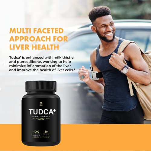 Foto 7 pulgar | Suplemento Humanx Tudca+ 1000 Mg De Ácido Tauroursodesoxicólico - Venta Internacional.