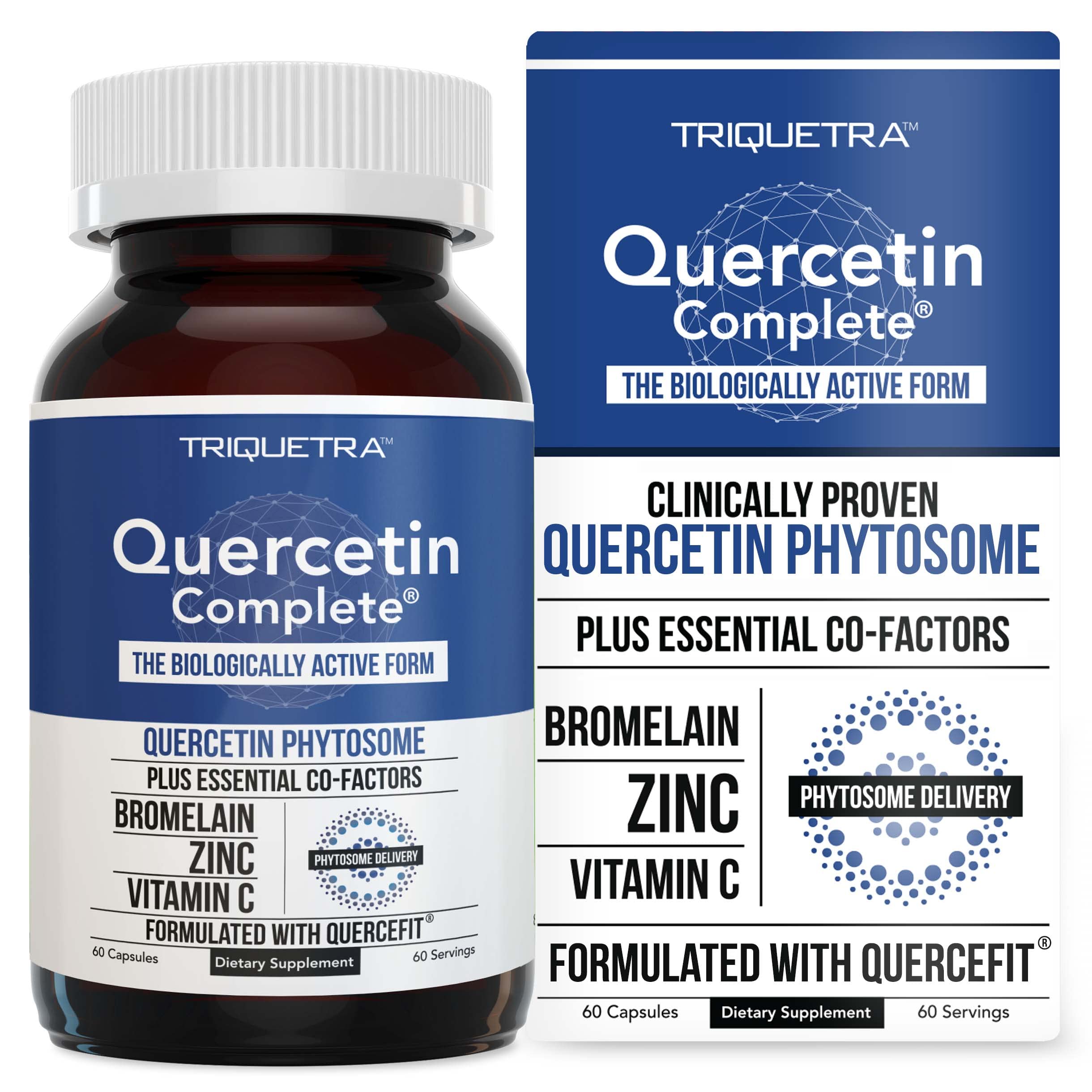 Foto 2 pulgar | Suplemento Triquetra Health Quercetin Complete  250 Mg - Venta Internacional.