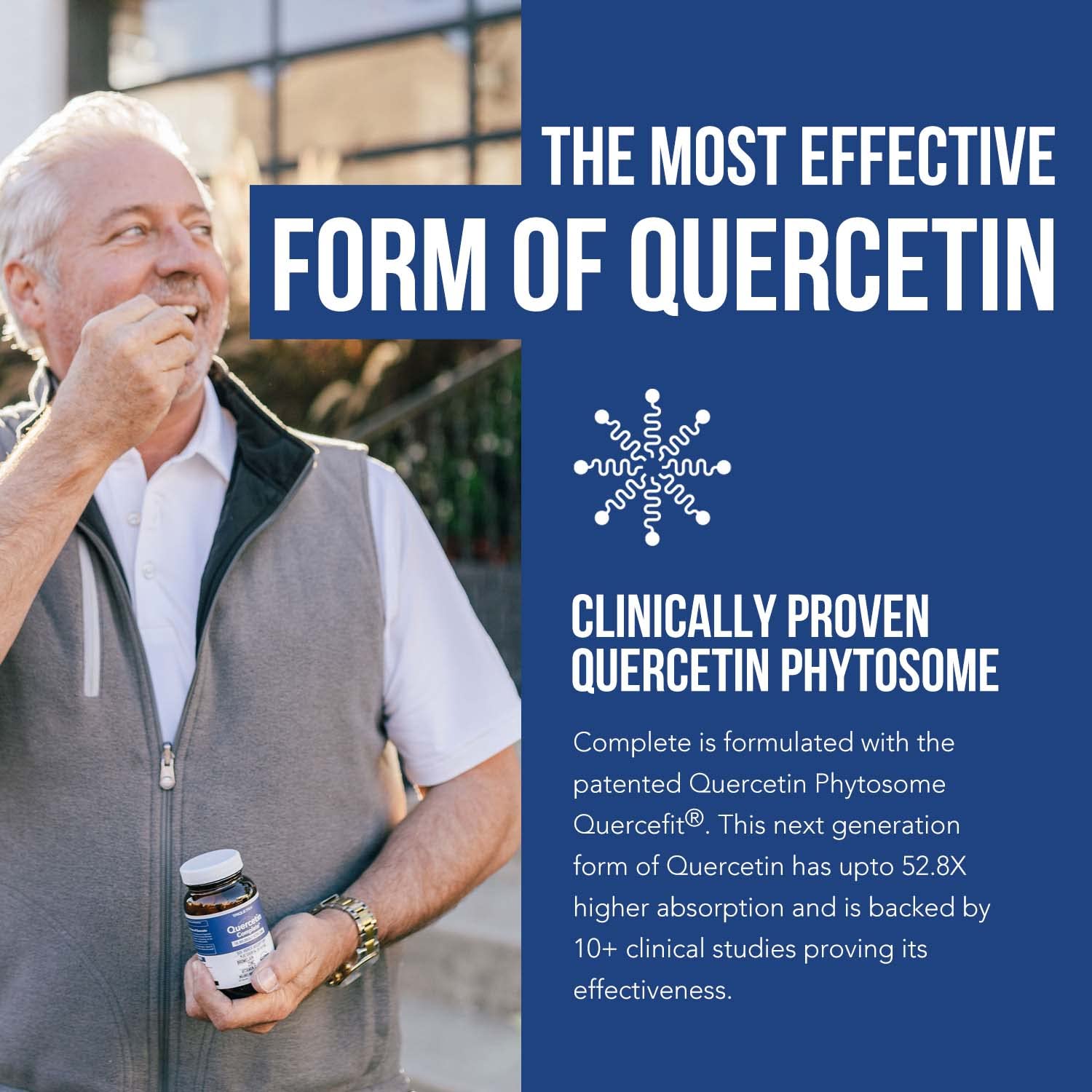 Foto 4 pulgar | Suplemento Triquetra Health Quercetin Complete  250 Mg - Venta Internacional.