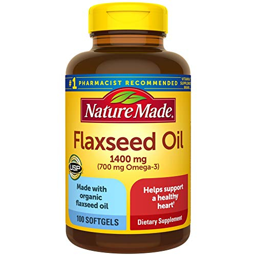 Foto 1 | Cápsulas Blandas De Aceite De Linaza Supplement Nature Made, 1400 Mg, 100 Unidades - Venta Internacional.