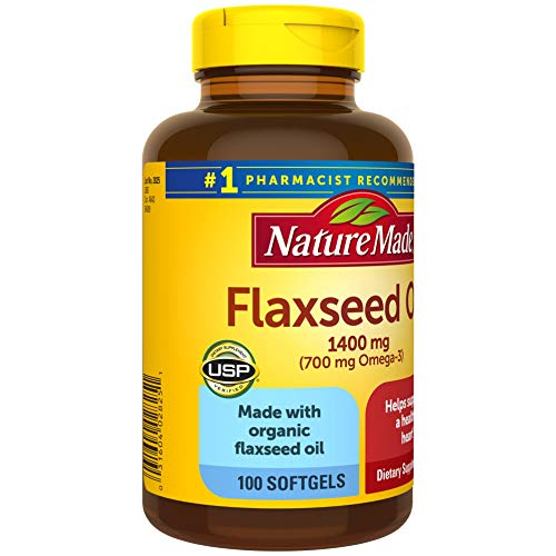 Foto 7 | Cápsulas Blandas De Aceite De Linaza Supplement Nature Made, 1400 Mg, 100 Unidades - Venta Internacional.