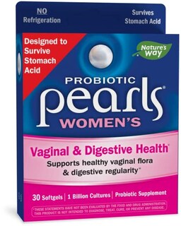 Foto 1 | Supplement Nature's Way Probiotic Pearls 30 Cápsulas Blandas Para Mujer - Venta Internacional.