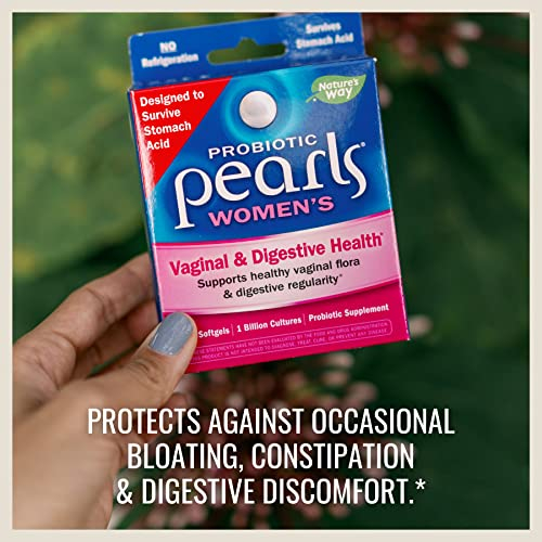 Foto 6 pulgar | Supplement Nature's Way Probiotic Pearls 30 Cápsulas Blandas Para Mujer - Venta Internacional.