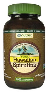Foto 1 | Suplemento De Espirulina Hawaiana Pura Nutrex Hawaii 1000 Mg 360 - Venta Internacional.