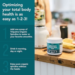 Foto 7 | Espirulina En Polvo Triquetra Health Organic Parry Spirulina - Venta Internacional.