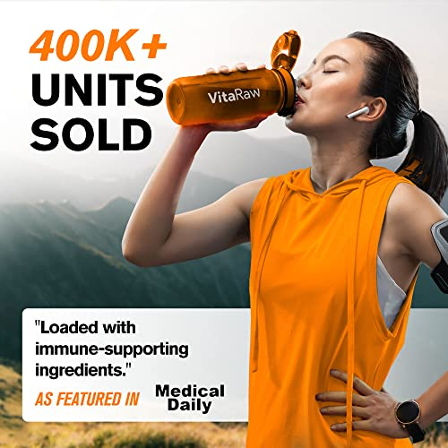 Foto 7 | Suplemento Vitaraw De 840 Mg De Apoyo Inmunológico Con Saúco Y Zinc C - Venta Internacional.