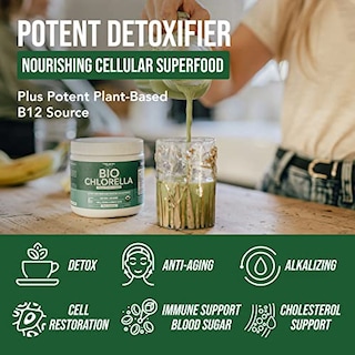 Foto 2 | Chlorella En Polvo Triquetra Health Organic 75 Porciones - Venta Internacional.