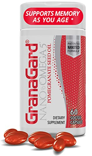 Foto 1 | Suplemento De Memoria Granagard Omega 5 Nano Pomegranate 60 Cápsulas - Venta Internacional.