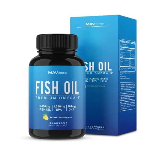 Foto 2 pulgar | Suplementos Mav Nutrition Aceite De Pescado 3600 Mg Omega-3 120 Softge - Venta Internacional.