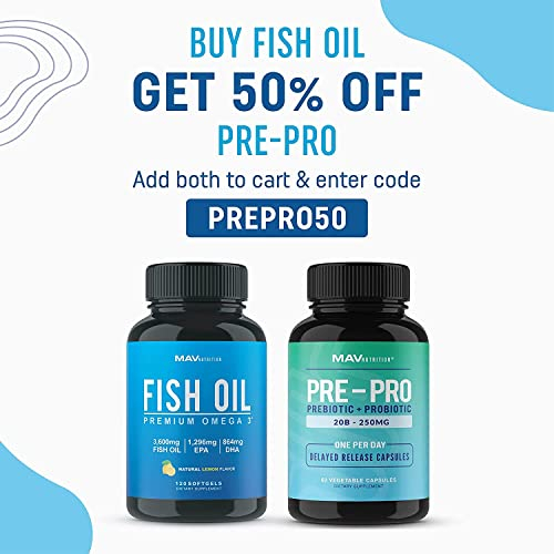 Foto 8 pulgar | Suplementos Mav Nutrition Aceite De Pescado 3600 Mg Omega-3 120 Softge - Venta Internacional.