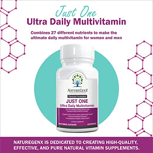 Foto 3 pulgar | Suplemento Naturegenx: Solo Un Suplemento Ultra Diario De Metilo Multi Mtfh - Venta Internacional.