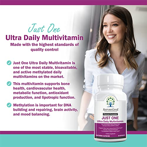 Foto 5 | Suplemento Naturegenx: Solo Un Suplemento Ultra Diario De Metilo Multi Mtfh - Venta Internacional.