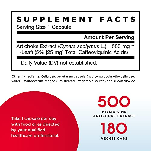 Foto 3 pulgar | Suplemento De Extracto De Alcachofa De Jarrow Formulas, 500 Mg, 180 Cápsulas - Venta Internacional.