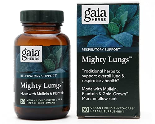 Foto 2 pulgar | Suplemento Gaia Herbs Mighty Lungs Lung Support 60 Cápsulas - Venta Internacional.