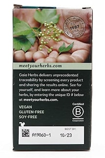 Foto 3 | Suplemento Gaia Herbs Mighty Lungs Lung Support 60 Cápsulas - Venta Internacional.