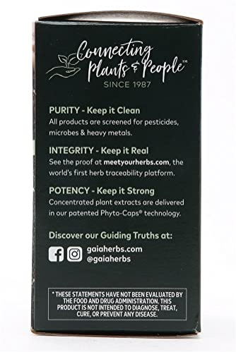 Foto 5 pulgar | Suplemento Gaia Herbs Mighty Lungs Lung Support 60 Cápsulas - Venta Internacional.