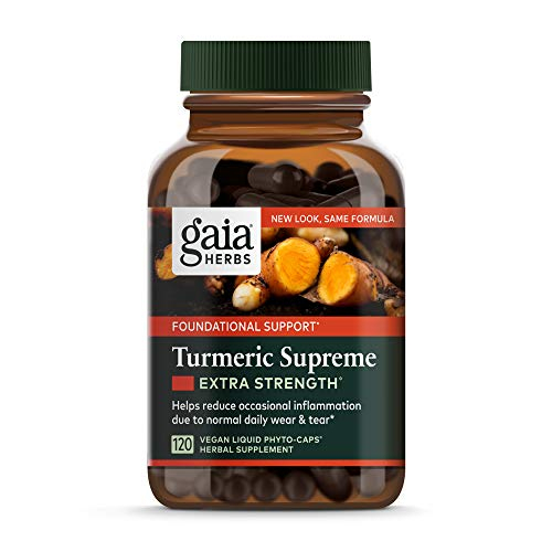 Foto 2 pulgar | Suplemento Gaia Herbs Turmeric Supreme Extra Strength 120 G - Venta Internacional.