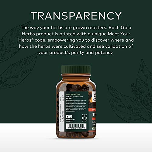 Foto 6 pulgar | Suplemento Gaia Herbs Turmeric Supreme Extra Strength 120 G - Venta Internacional.