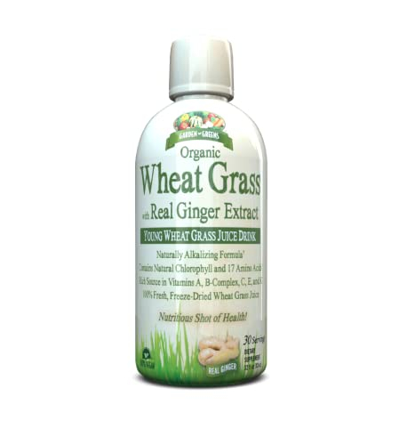 Suplemento Garden Greens, Pasto De Trigo Con Jengibre, 32 Porciones - Venta Internacional.