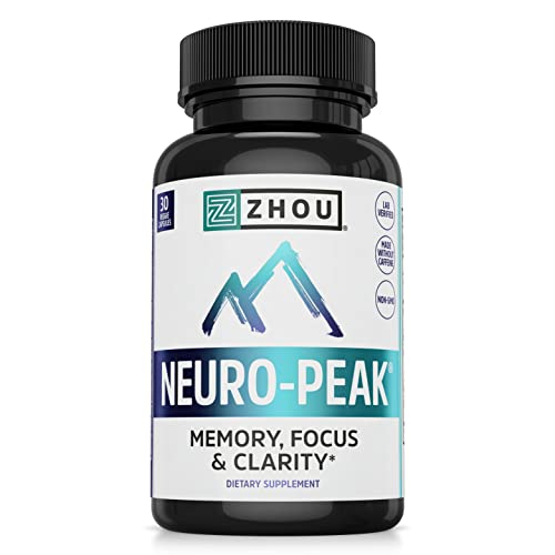 Foto 2 pulgar | Suplemento Zhou Neuro Peak Brain Support 30 Cápsulas Vegetarianas - Venta Internacional.
