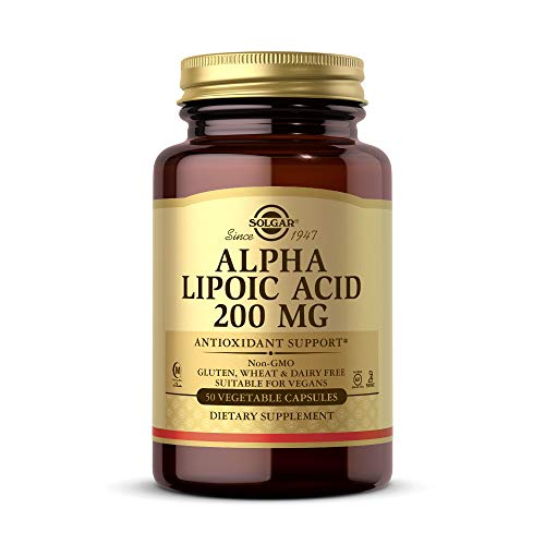 Foto 2 pulgar | Suplemento De Ácido Alfa Lipoico Solgar 200 Mg 50 Cápsulas - Venta Internacional.