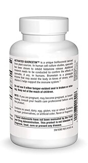 Foto 2 | Quercetina Activada Supplement Source Naturals 100 Cápsulas - Venta Internacional.