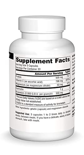 Foto 4 pulgar | Quercetina Activada Supplement Source Naturals 100 Cápsulas - Venta Internacional.