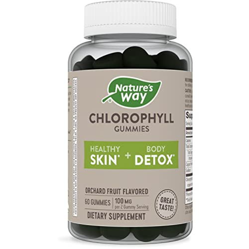 Foto 2 pulgar | Gomitas De Clorofila Nature's Way Healthy Skin Detox 60 Unidades - Venta Internacional.
