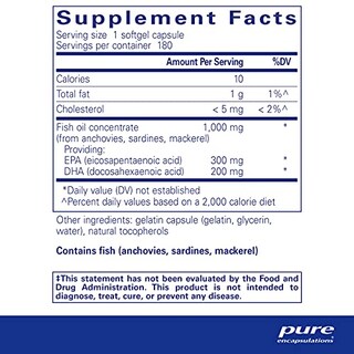 Foto 2 | Suplemento Pure Encapsulations Epa/dha Essentials 180 Softge - Venta Internacional.