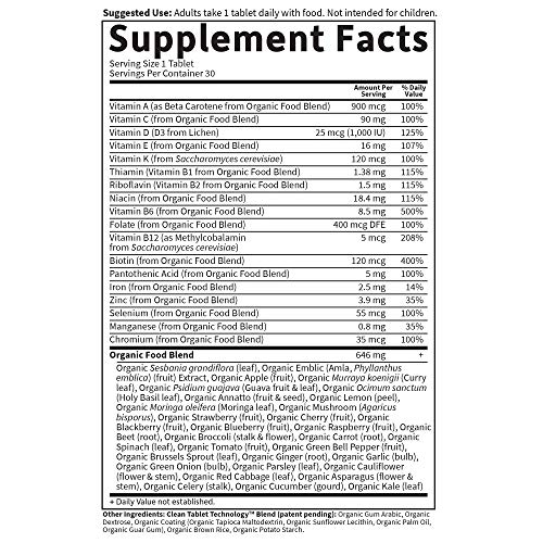 Foto 5 | Suplemento Multivitamínico Garden Of Life Para Mujeres 30 Comprimidos - Venta Internacional.