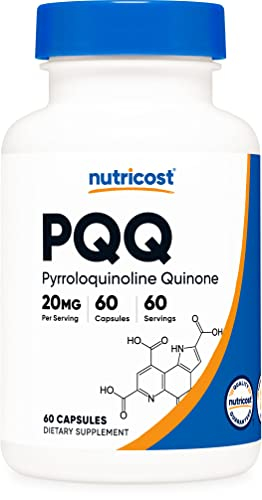 Foto 2 pulgar | Suplemento Nutricost Pqq (pirroloquinolina Quinona) 20 Mg 60  - Venta Internacional.