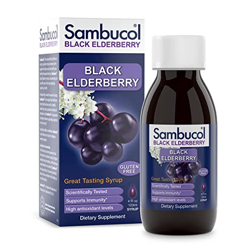 Foto 2 pulgar | Suplemento: Jarabe De Saúco Negro De Sambucol, 120 Ml, Suplemento Inmunológico - Venta Internacional.