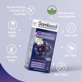 Foto 4 | Suplemento: Jarabe De Saúco Negro De Sambucol, 120 Ml, Suplemento Inmunológico - Venta Internacional.