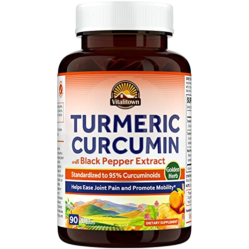 Foto 2 pulgar | Suplemento Vitalitown Turmeric Curcumin de 90 Cápsulas-Venta Internacional