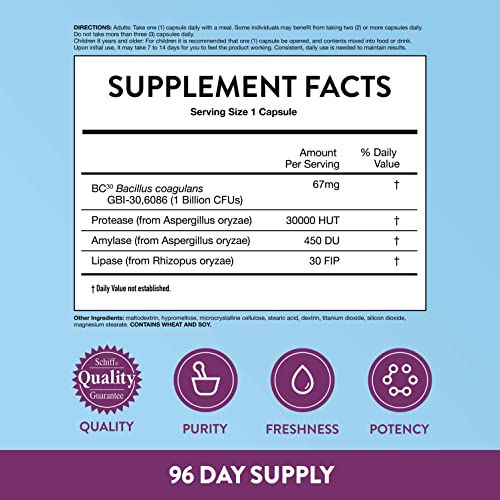 Foto 4 pulgar | Suplemento Digestive Advantage Probiotic Intensive 96 Cápsulas - Venta Internacional.