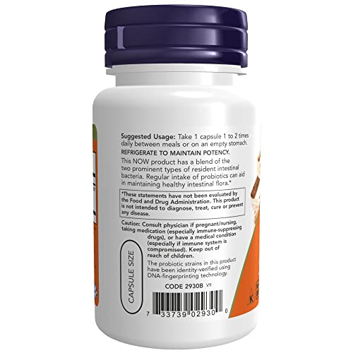 Foto 4 pulgar | Supplement Now Foods Acidoph/bifidus 8 Mil Millones 60 Cápsulas - Venta Internacional.