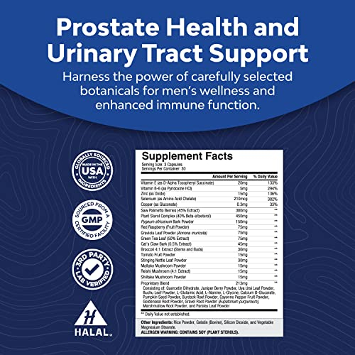 Foto 4 pulgar | Suplemento Nature's Craft Prostate Support de 90 Cápsulas-Venta Internacional