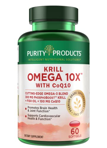Foto 2 pulgar | Suplemento Purity Products Krill Omega 10X 60 Tabletas-Venta Internacional