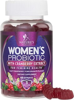 Foto 1 | Gomitas Probióticas Nature's Nutrition Para Mujer, 60 Gomitas - Venta Internacional.