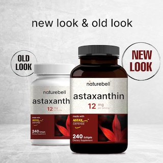 Foto 3 | Suplemento Naturebell Astaxantina 12 Mg 240 Cápsulas Blandas - Venta Internacional.